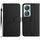 Custodia per telefono in pelle con texture Smart Rombica per Honor 90 (nera) Custodia per telefono in pelle con texture Smart Rombica per Honor 90 (nera)