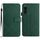 Custodia per telefono in pelle con texture a griglia rombica per Sony Xperia 1 VI (verde) Custodia per telefono in pelle con texture a griglia rombica per Sony Xperia 1 VI (verde)