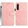 Custodia per telefono in pelle con texture a griglia rombica per Sony Xperia 1 VI (rosa) Custodia per telefono in pelle con texture a griglia rombica per Sony Xperia 1 VI (rosa)