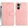 Per vivo Y03 4G Custodia per telefono in pelle con struttura a griglia rombica (rosa) Per vivo Y03 4G Custodia per telefono in pelle con struttura a griglia rombica (rosa)