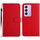 Per vivo Y200e 5G/Y100 5G IDN/V30 Lite 5G India Custodia per telefono in pelle con struttura a griglia rombica (Rosso) Per vivo Y200e 5G/Y100 5G IDN/V30 Lite 5G India Custodia per telefono in pelle con struttura a griglia rombica (Rosso)