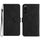 Custodia per telefono in pelle goffrata con cuciture per Sony Xperia 1 VI (nera) Custodia per telefono in pelle goffrata con cuciture per Sony Xperia 1 VI (nera)
