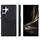 Custodia per telefono con slot per schede in pelle Litchi per Samsung Galaxy S24 Ultra 5G (nera)