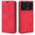 Per Xiaomi Redmi K70 Custodia per telefono in pelle con aspirazione magnetica retro-skin (rossa) Per Xiaomi Redmi K70 Custodia per telefono in pelle con aspirazione magnetica retro-skin (rossa)
