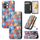 Per vivo S18e CaseNeo Custodia per telefono in pelle magnetica colorata (rombo mandala) Per vivo S18e CaseNeo Custodia per telefono in pelle magnetica colorata (rombo mandala)