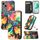 Per vivo S18 CaseNeo Custodia per telefono in pelle magnetica colorata (Nuvola colorata) Per vivo S18 CaseNeo Custodia per telefono in pelle magnetica colorata (Nuvola colorata)