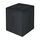 Griglia per barbecue quadrata, protezione da pioggia e polvere, dimensioni: 68x68x72 cm (nero)