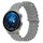 Per Huawei Watch GT3 Pro 46mm 22mm Cinturino in silicone a tinta unita stile oceano (grigio) Per Huawei Watch GT3 Pro 46mm 22mm Cinturino in silicone a tinta unita stile oceano (grigio)
