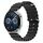 Per Huawei Watch GT3 46mm 22mm Cinturino in silicone a tinta unita stile oceano (nero) Per Huawei Watch GT3 46mm 22mm Cinturino in silicone a tinta unita stile oceano (nero)