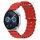 Per Huawei Watch GT3 46mm 22mm Cinturino in silicone a tinta unita stile oceano (rosso) Per Huawei Watch GT3 46mm 22mm Cinturino in silicone a tinta unita stile oceano (rosso)