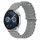 Per Huawei Watch GT3 46mm 22mm Cinturino in silicone a tinta unita stile oceano (grigio) Per Huawei Watch GT3 46mm 22mm Cinturino in silicone a tinta unita stile oceano (grigio)
