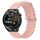 Per Huawei Watch GT Runner 22mm Cinturino in silicone a tinta unita stile oceano (rosa) Per Huawei Watch GT Runner 22mm Cinturino in silicone a tinta unita stile oceano (rosa)