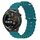 Per Huawei Watch GT Runner 22mm Cinturino in silicone a tinta unita stile oceano (verde) Per Huawei Watch GT Runner 22mm Cinturino in silicone a tinta unita stile oceano (verde)