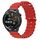 Per Huawei Watch GT Runner 22mm Cinturino in silicone a tinta unita stile oceano (rosso) Per Huawei Watch GT Runner 22mm Cinturino in silicone a tinta unita stile oceano (rosso)