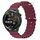 Per Huawei Watch GT Runner 22mm Cinturino in silicone a tinta unita stile oceano (rosso vino) Per Huawei Watch GT Runner 22mm Cinturino in silicone a tinta unita stile oceano (rosso vino)