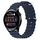 Per Huawei Watch 3 22mm Cinturino in silicone a tinta unita stile oceano (blu scuro) Per Huawei Watch 3 22mm Cinturino in silicone a tinta unita stile oceano (blu scuro)