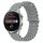 Per Huawei Watch 3 Pro 22mm Cinturino in silicone a tinta unita stile oceano (grigio)