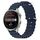 Per Huawei Watch 3 Pro 22mm Cinturino in silicone a tinta unita stile oceano (blu scuro) Per Huawei Watch 3 Pro 22mm Cinturino in silicone a tinta unita stile oceano (blu scuro)