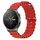 Per Huawei GT2 Pro 22mm Cinturino in silicone a tinta unita stile oceano (rosso) Per Huawei GT2 Pro 22mm Cinturino in silicone a tinta unita stile oceano (rosso)