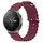 Per Huawei GT2 Pro 22mm Cinturino in silicone a tinta unita stile oceano (rosso vino)