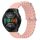 Per Huawei Watch GT 2E 22mm Cinturino in silicone a tinta unita stile oceano (rosa) Per Huawei Watch GT 2E 22mm Cinturino in silicone a tinta unita stile oceano (rosa)