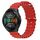 Per Huawei Watch GT 2E 22mm Cinturino in silicone a tinta unita stile oceano (rosso) Per Huawei Watch GT 2E 22mm Cinturino in silicone a tinta unita stile oceano (rosso)