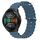 Per Huawei Watch GT 2E 22mm Cinturino in silicone a tinta unita stile oceano (grigio roccia)