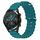 Per Huawei GT2 46mm 22mm Cinturino in silicone a tinta unita stile oceano (verde) Per Huawei GT2 46mm 22mm Cinturino in silicone a tinta unita stile oceano (verde)