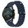 Per Huawei GT2 46mm 22mm Cinturino in silicone a tinta unita stile oceano (blu scuro) Per Huawei GT2 46mm 22mm Cinturino in silicone a tinta unita stile oceano (blu scuro)