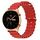 Cinturino per orologio For Honor Watch GS 3 22 mm in silicone a tinta unita stile oceano (rosso) Cinturino per orologio For Honor Watch GS 3 22 mm in silicone a tinta unita stile oceano (rosso)