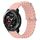Cinturino per orologio For Honor Watch GS Pro 22 mm in silicone a tinta unita stile oceano (rosa) Cinturino per orologio For Honor Watch GS Pro 22 mm in silicone a tinta unita stile oceano (rosa)