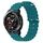 Cinturino per orologio For Honor Watch GS Pro 22 mm in silicone a tinta unita stile oceano (verde) Cinturino per orologio For Honor Watch GS Pro 22 mm in silicone a tinta unita stile oceano (verde)
