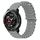 For Honor Watch GS Pro 22mm Cinturino in silicone a tinta unita stile oceano (grigio) For Honor Watch GS Pro 22mm Cinturino in silicone a tinta unita stile oceano (grigio)
