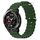 Cinturino per orologio For Honor Watch GS Pro 22mm in silicone a tinta unita stile oceano (verde militare) Cinturino per orologio For Honor Watch GS Pro 22mm in silicone a tinta unita stile oceano (verde militare)