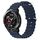 For Honor Watch GS Pro 22mm Cinturino in silicone a tinta unita stile oceano (blu scuro)