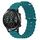 For Honor Magic Watch 2 46mm 22mm Cinturino in silicone a tinta unita stile oceano (verde) For Honor Magic Watch 2 46mm 22mm Cinturino in silicone a tinta unita stile oceano (verde)