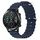 For Honor Magic Watch 2 46mm 22mm Cinturino in silicone a tinta unita stile oceano (blu scuro) For Honor Magic Watch 2 46mm 22mm Cinturino in silicone a tinta unita stile oceano (blu scuro)