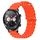 For Honor Watch Dream 22mm Cinturino in silicone a tinta unita stile oceano (arancione) For Honor Watch Dream 22mm Cinturino in silicone a tinta unita stile oceano (arancione)