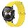 For Honor Watch Dream 22mm Cinturino in silicone a tinta unita stile oceano (giallo) For Honor Watch Dream 22mm Cinturino in silicone a tinta unita stile oceano (giallo)
