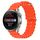 Per Huawei Watch 3 Pro Nuovo cinturino per orologio in silicone a tinta unita da 22 mm (arancione) Per Huawei Watch 3 Pro Nuovo cinturino per orologio in silicone a tinta unita da 22 mm (arancione)