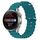 Per Huawei Watch 3 Pro Nuovo cinturino per orologio in silicone a tinta unita da 22 mm (verde) Per Huawei Watch 3 Pro Nuovo cinturino per orologio in silicone a tinta unita da 22 mm (verde)