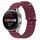 Per Huawei Watch 3 Pro Nuovo cinturino in silicone a tinta unita da 22 mm stile oceano (rosso vino) Per Huawei Watch 3 Pro Nuovo cinturino in silicone a tinta unita da 22 mm stile oceano (rosso vino)
