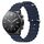 Per Xiaomi MI Watch S1 22mm Cinturino in silicone a tinta unita stile oceano (blu scuro) Per Xiaomi MI Watch S1 22mm Cinturino in silicone a tinta unita stile oceano (blu scuro)