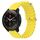 Per Xiaomi MI Watch S1 Pro 22mm Cinturino in silicone a tinta unita stile oceano (giallo) Per Xiaomi MI Watch S1 Pro 22mm Cinturino in silicone a tinta unita stile oceano (giallo)