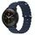 Per Xiaomi MI Watch S1 Pro 22mm Cinturino in silicone a tinta unita stile oceano (blu scuro) Per Xiaomi MI Watch S1 Pro 22mm Cinturino in silicone a tinta unita stile oceano (blu scuro)
