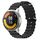 Per Xiaomi MI Watch Color 2 22mm Cinturino in silicone a tinta unita stile oceano (nero) Per Xiaomi MI Watch Color 2 22mm Cinturino in silicone a tinta unita stile oceano (nero)