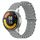 Per Xiaomi MI Watch Color 2 22mm Cinturino in silicone a tinta unita stile oceano (grigio) Per Xiaomi MI Watch Color 2 22mm Cinturino in silicone a tinta unita stile oceano (grigio)