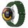 Per Xiaomi MI Watch Color 2 22mm Cinturino in silicone a tinta unita stile oceano (verde militare) Per Xiaomi MI Watch Color 2 22mm Cinturino in silicone a tinta unita stile oceano (verde militare)