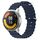 Per Xiaomi MI Watch Color 2 22mm Cinturino in silicone a tinta unita stile oceano (blu scuro) Per Xiaomi MI Watch Color 2 22mm Cinturino in silicone a tinta unita stile oceano (blu scuro)