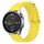 Per Xiaomi MI Watch Color 22mm Cinturino in silicone a tinta unita stile oceano (giallo) Per Xiaomi MI Watch Color 22mm Cinturino in silicone a tinta unita stile oceano (giallo)